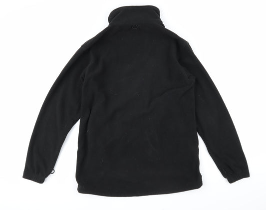 Trojan Mens Black Jacket Size M Zip