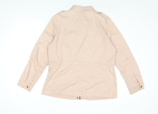 Damart Womens Pink Jacket Size 16 Zip