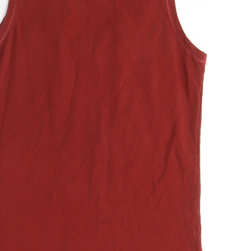 Patagonia Women's Red Tank Top M V-Neck Casual