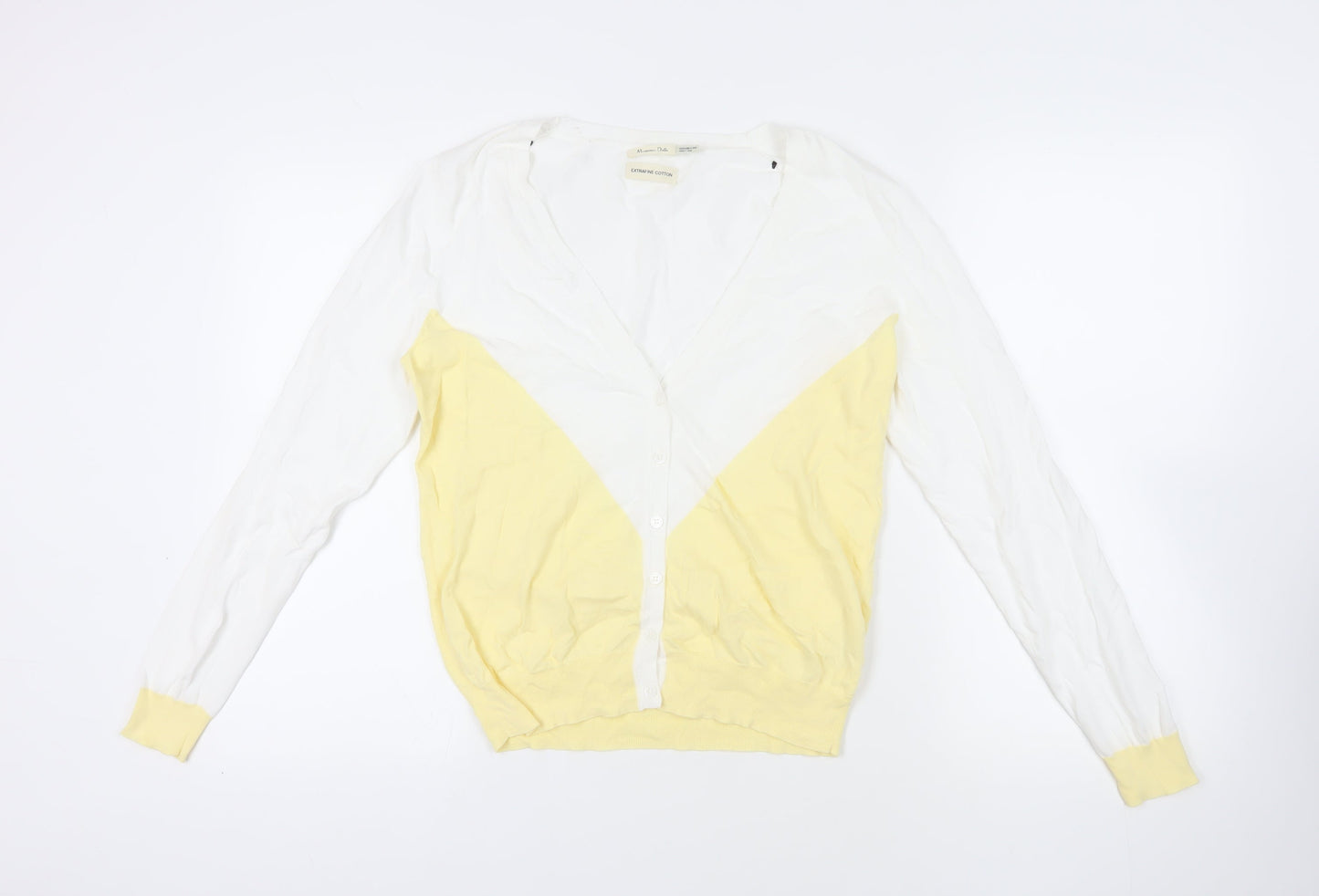 Massimo Dutti Multicoloured V-Neck Cardigan L