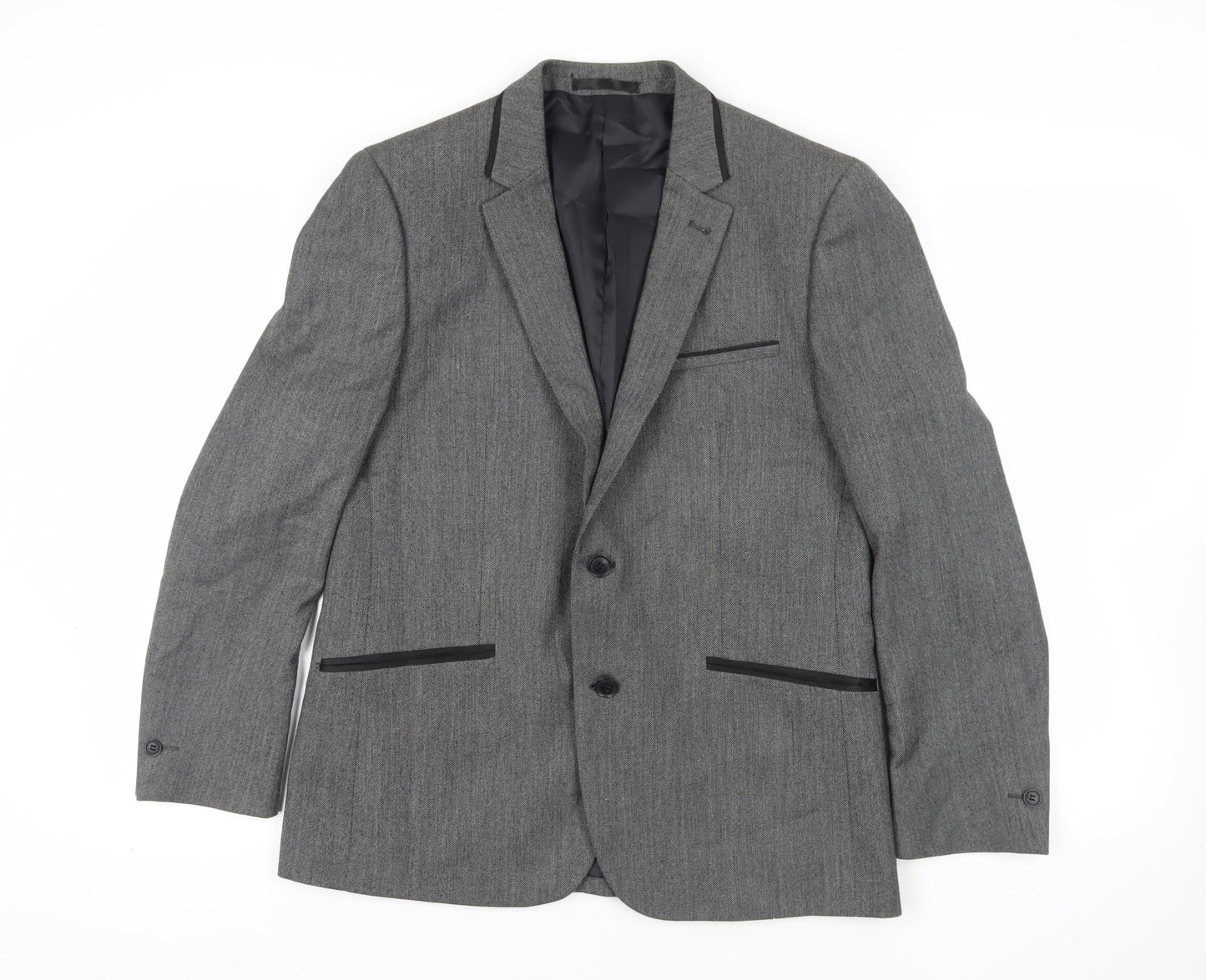 Fellini Grey Blazer Size M Formal