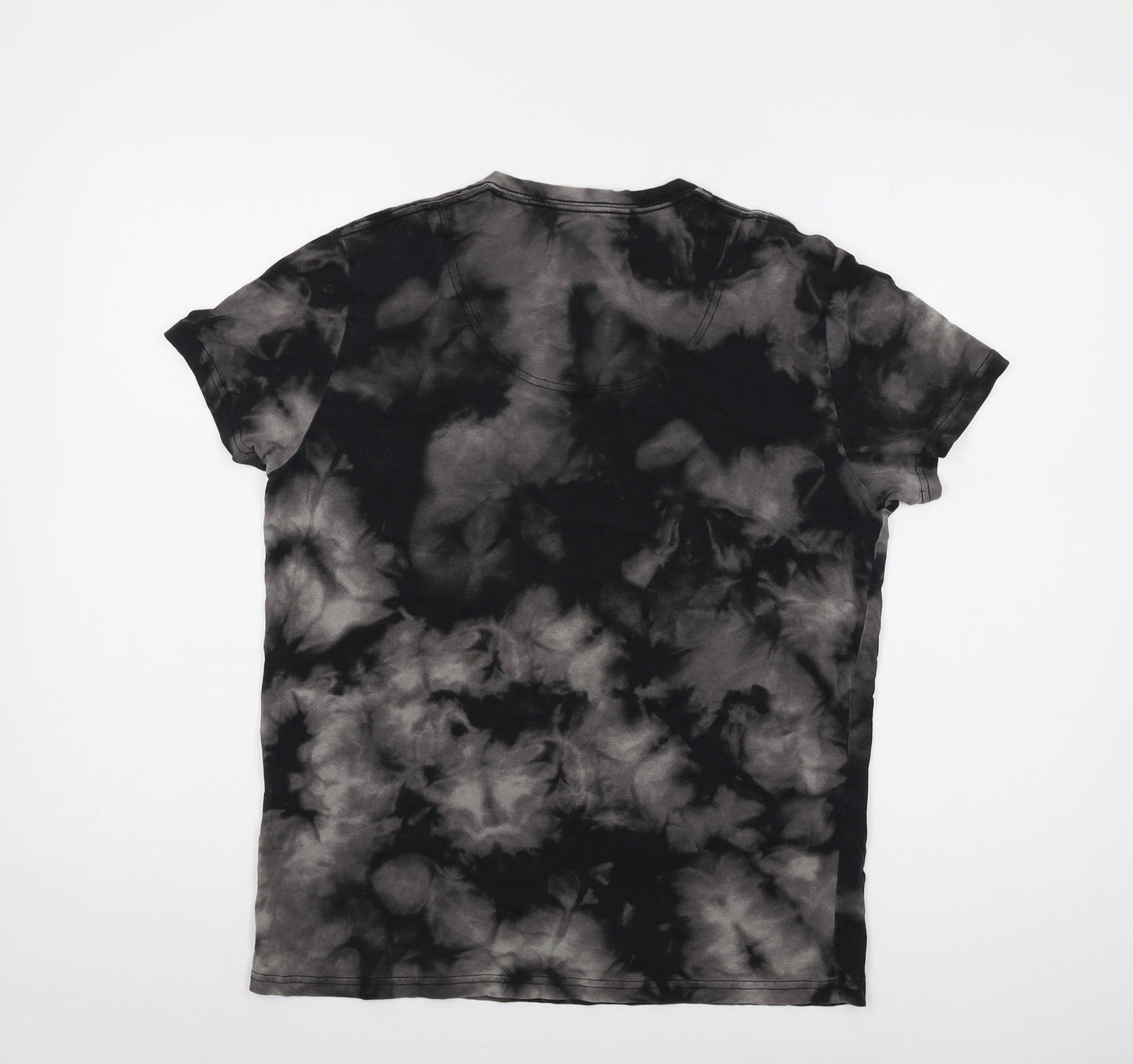 Hollister Mens Brown Cotton T-Shirt Size S V-Neck