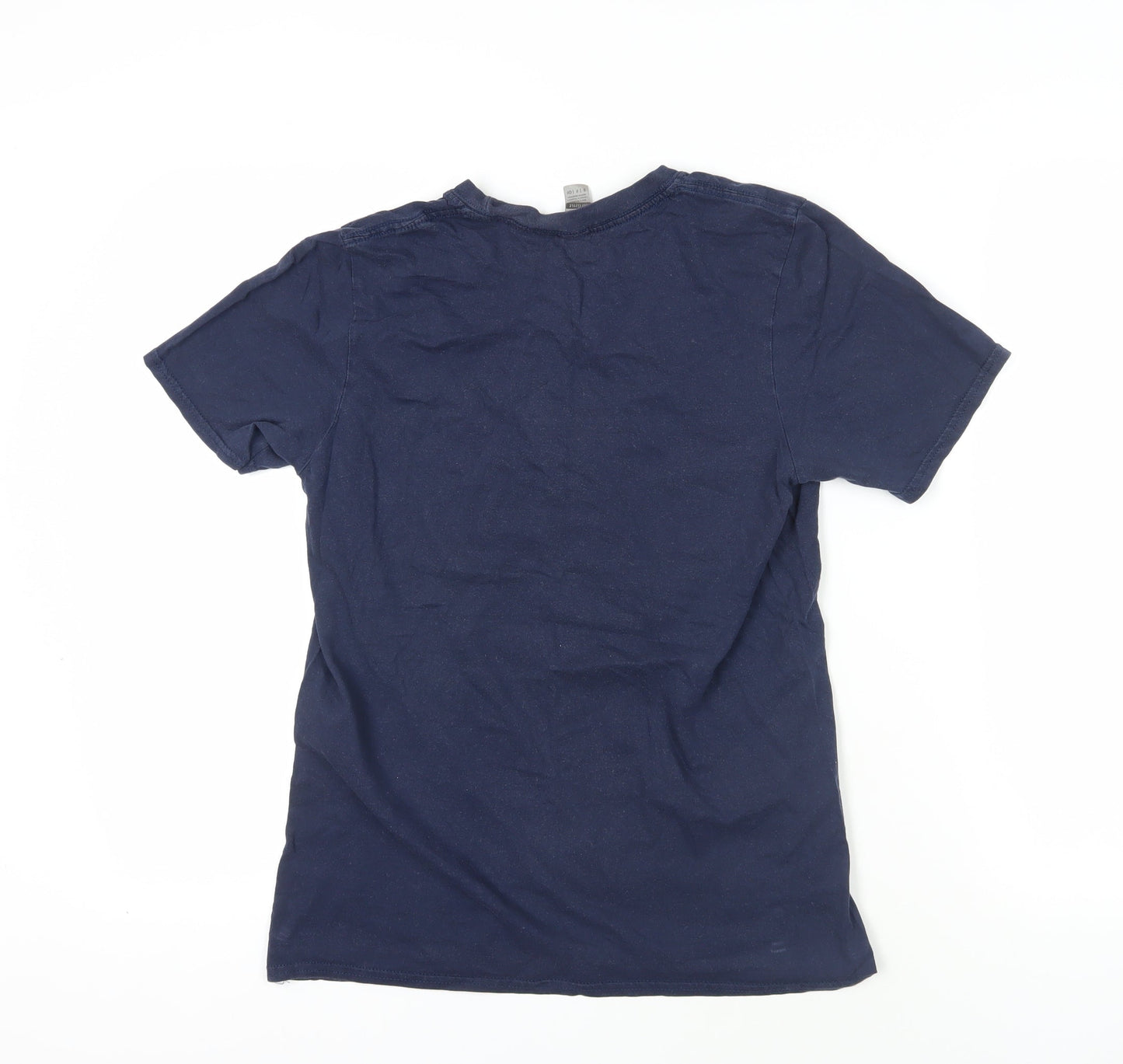 Star Wars Blue Anime T-Shirt S Crew Neck Short Sleeve