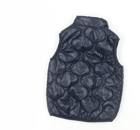Next Blue Unisex Toddler Puffer Jacket 12-18 Months
