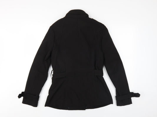Kenneth Cole Womens Black Jacket Coat Size XS Zip
