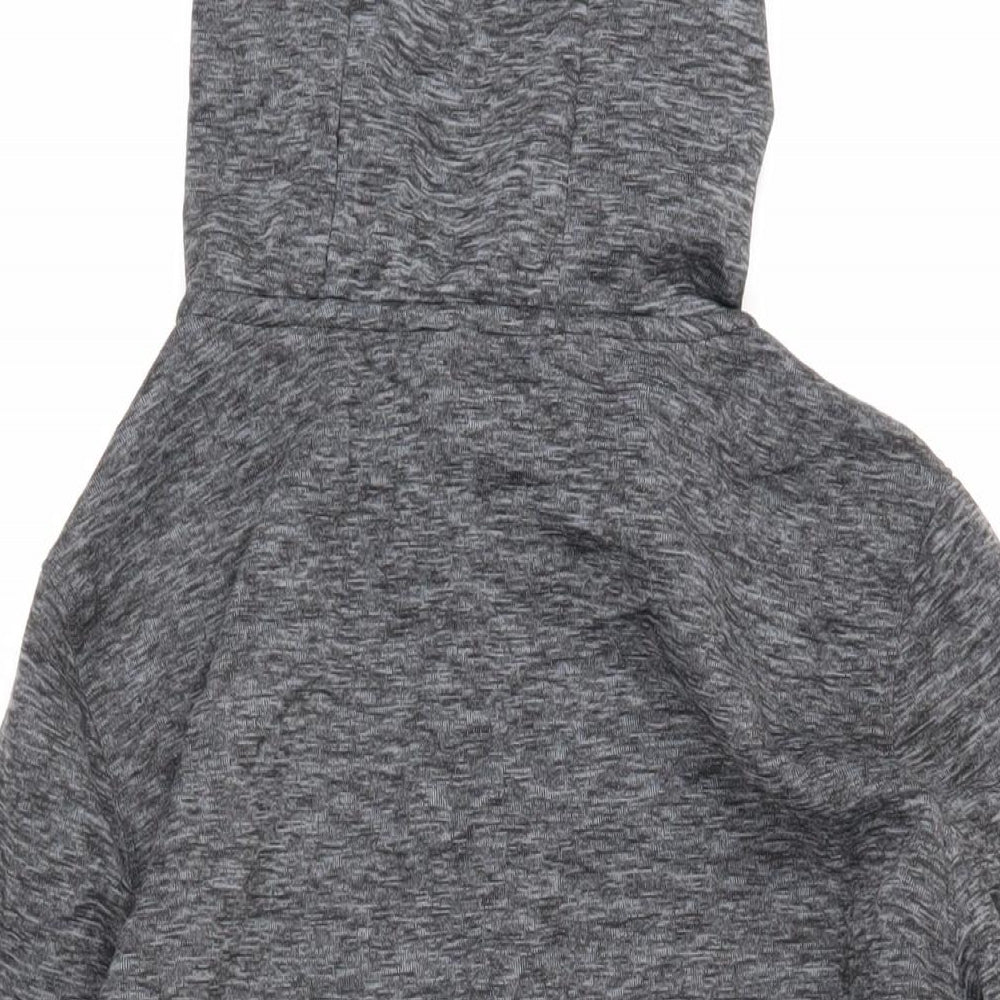 O'Neill Womens Grey Polyester Full Zip Sweatshirt Size L Zip