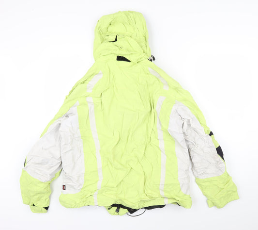 Maier Sport Mens Green Jacket Coat Size 44 Zip