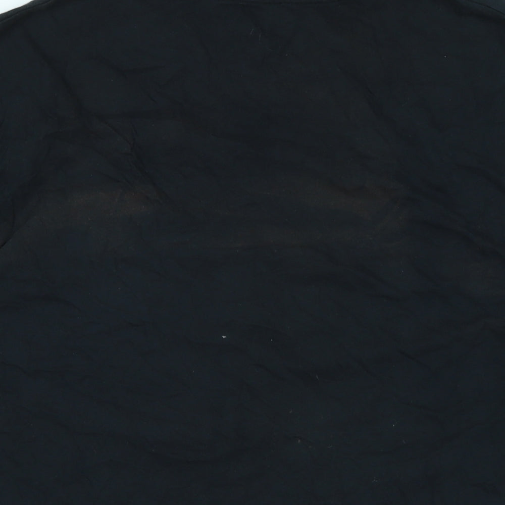 Penfield Mens Black Cotton T-Shirt Size XL Crew Neck - Logo