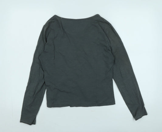 Sandwich Womens Grey Jacket Size XS Button - Logo