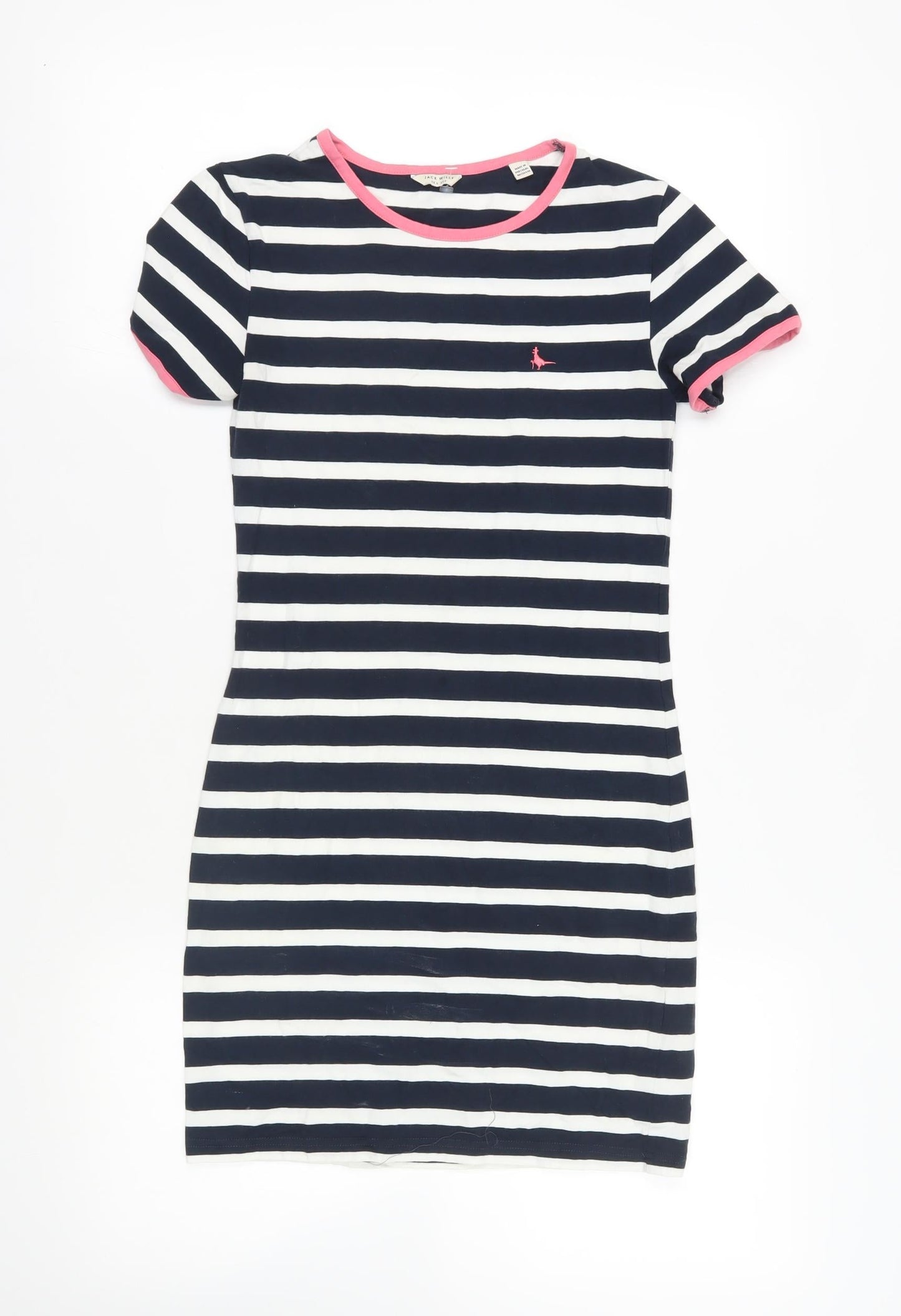Jack Wills Stripe T-Shirt Dress, UK 6