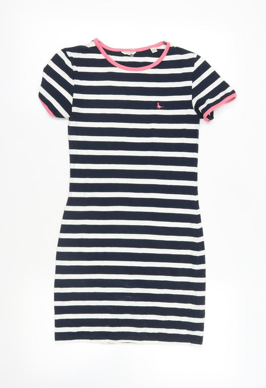 Jack Wills Stripe T-Shirt Dress, UK 6