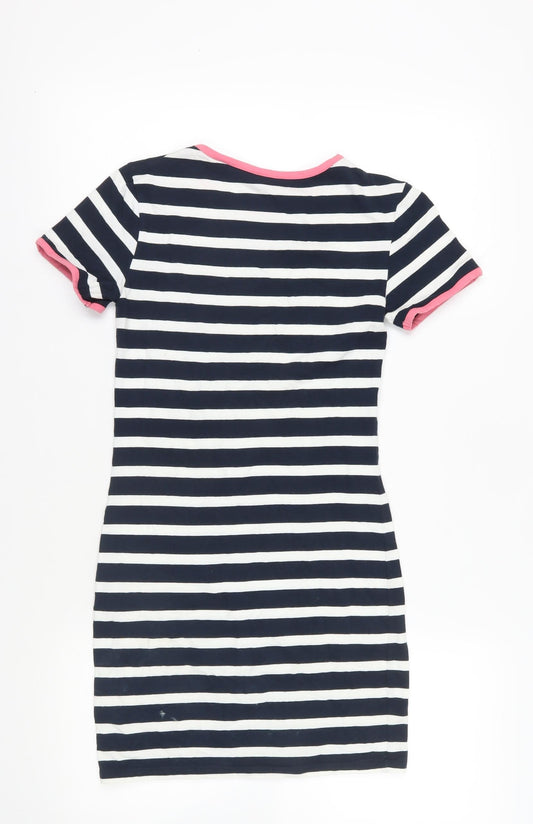 Jack Wills Stripe T-Shirt Dress, UK 6