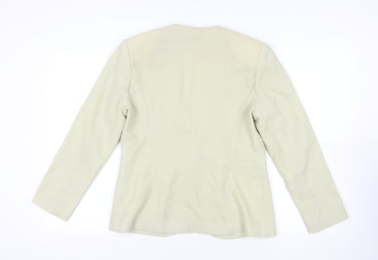 Mandy Marsh Beige Wool Blazer Size 10