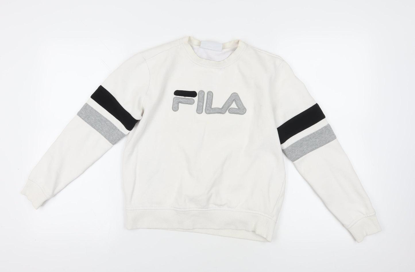 FILA White Pullover Sweatshirt - Women's Size S