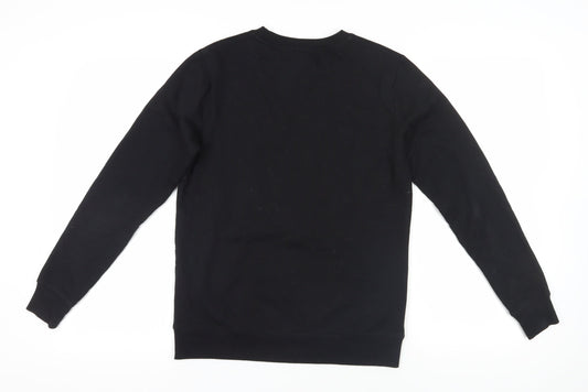 Disney Dumbo Black Sweatshirt, Crew Neck, Size 8