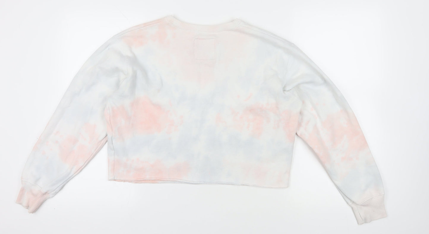 Hollister Multicoloured Floral Pullover Sweatshirt, M