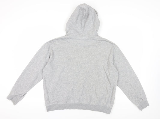 Grey Pullover Hoodie, Unisex Size 12, All Seasons