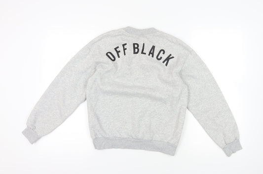 Grey Pullover Sweatshirt, Size 8, Crew Neck