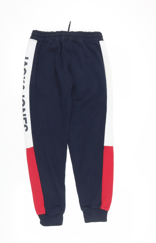Jack & Jones Blue Joggers M - Casual Fleece Trousers