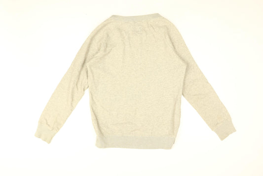 Jack Wills Womens Grey Cotton Pullover Sweatshirt Size 8 Pullover