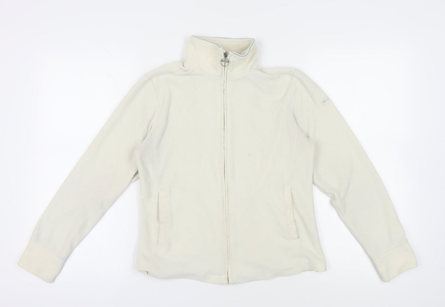 Champion Ivory Full Zip Sweatshirt M Women