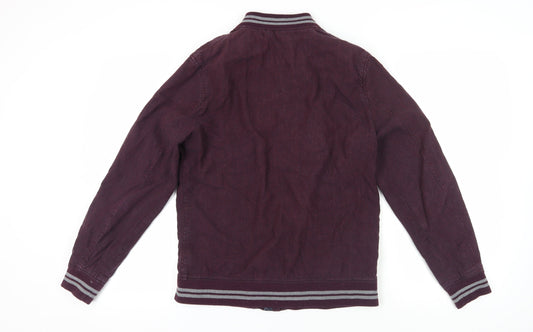 Ted Baker Purple Bomber Jacket - Size M