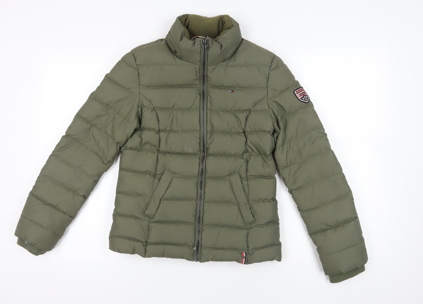 Hilfiger Denim Green Puffer Jacket - S