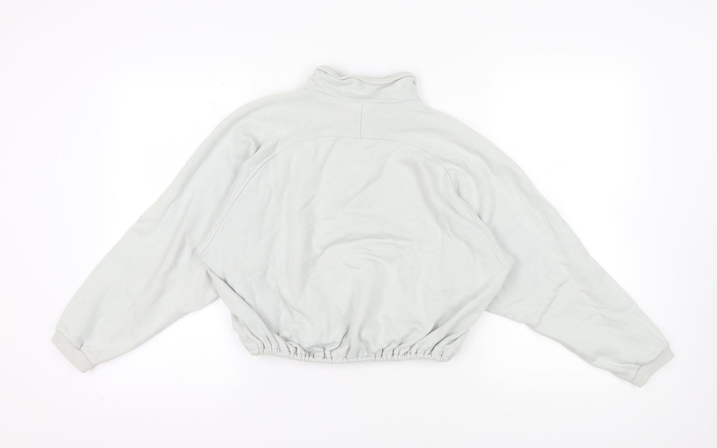 Champion Grey 1/2 Zip Pullover Sweatshirt, M