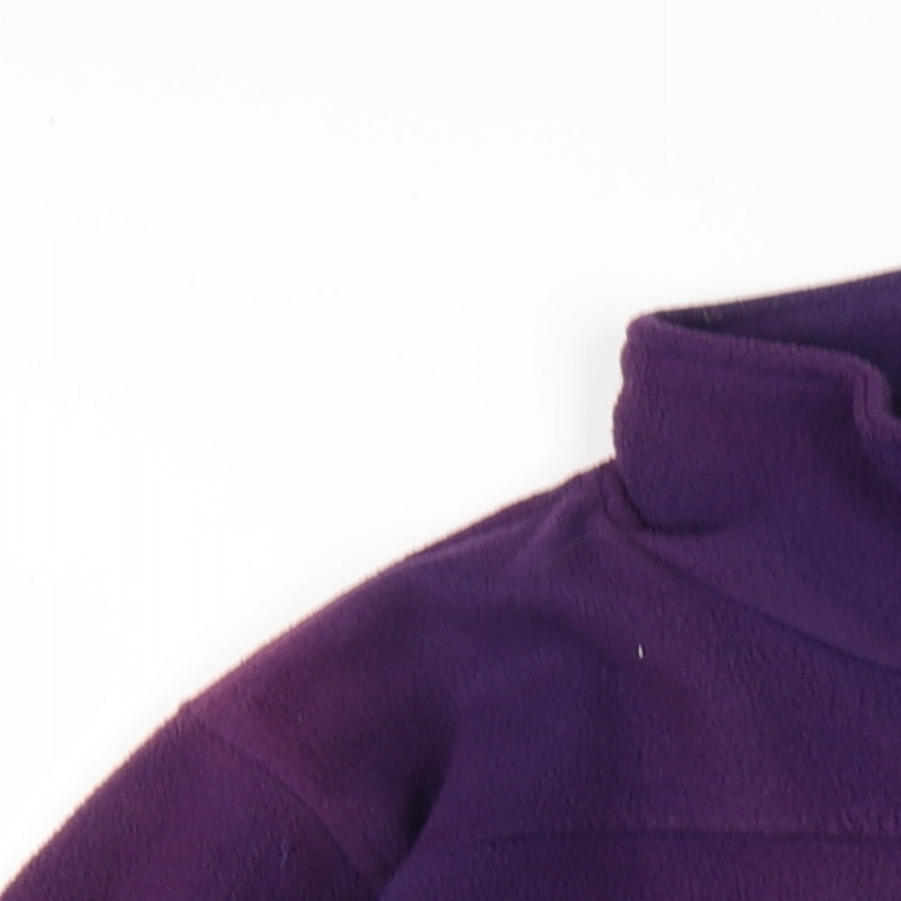 Mountain Life Womens Purple Jacket Size 8 Zip