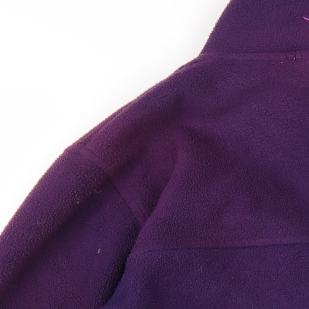 Mountain Life Womens Purple Jacket Size 8 Zip