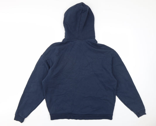 Womens UK 10 Regular Slazenger Blue Pullover Hoodie