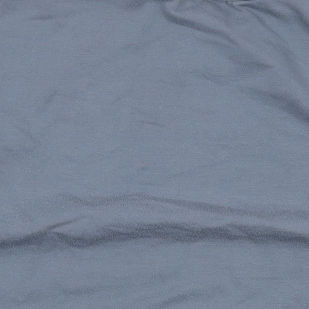 Reebok Mens Blue Polyester Pullover Sweatshirt Size XL