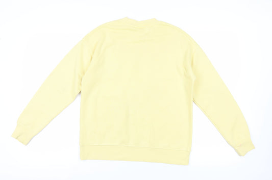 Looney Tunes Yellow XS Graphic Print Sweatshirt