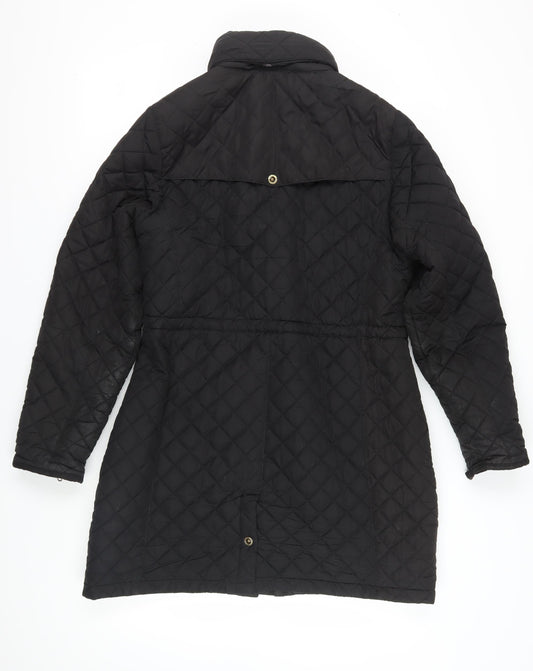 Target Dry Black Quilted Puffer Jacket L