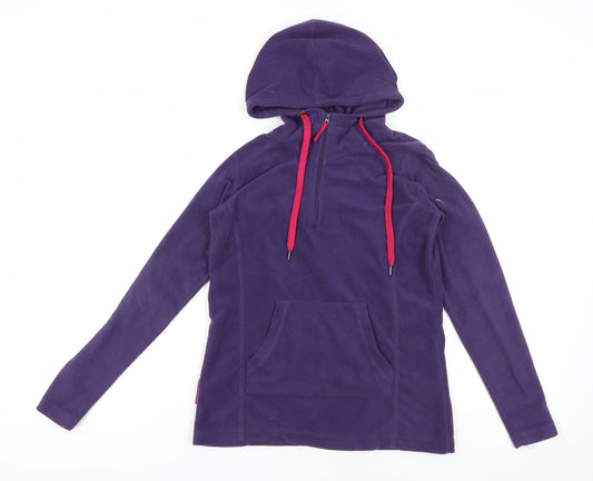 Mountain Warehouse Purple Pullover Hoodie UK 8