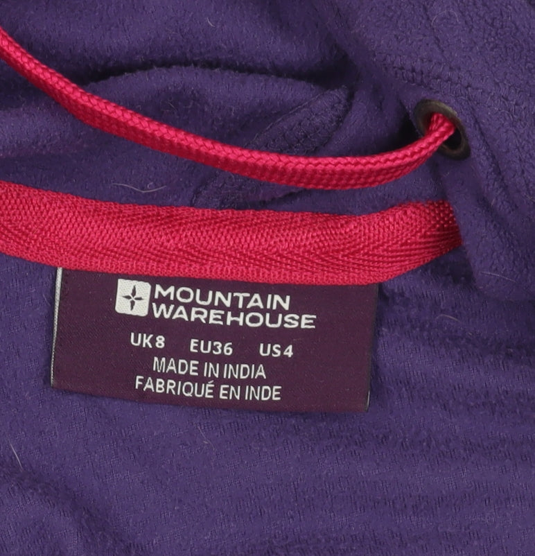 Mountain Warehouse Purple Pullover Hoodie UK 8