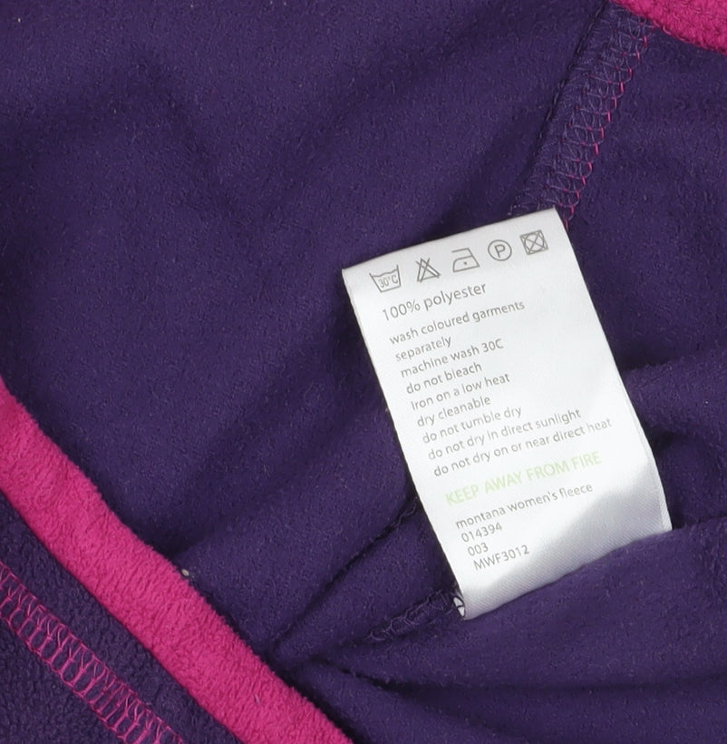 Mountain Life Purple Fleece Sweatshirt Size 10