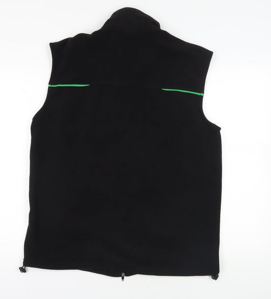 HEATfabric Black Fleece Waistcoat Size L