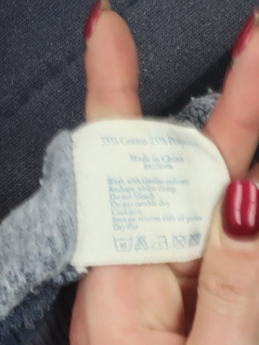 Jack Wills Grey Full Zip Hoodie Size 8