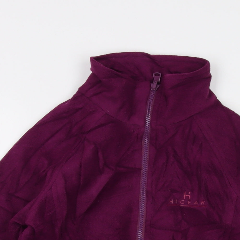 Hi Gear Womens Purple Jacket Size 6 Zip