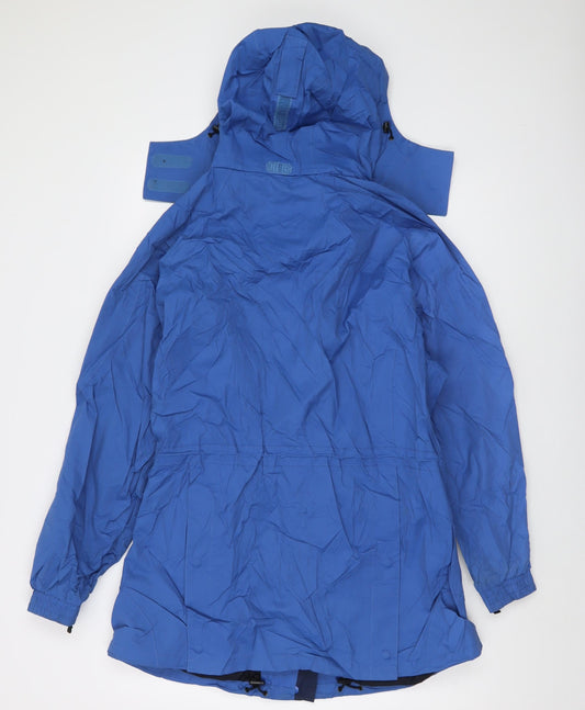 Jack Murphy Womens Blue Jacket Size 14 Zip