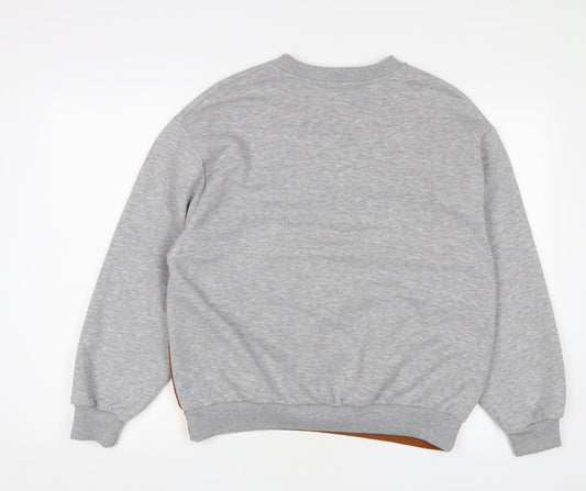 Pacific Republic Womens Multicoloured Striped Cotton Pullover Sweatshirt Size S Pullover - USA