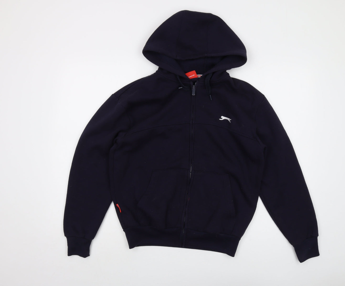 Slazenger Mens Blue Polyester Full Zip Hoodie Size XS