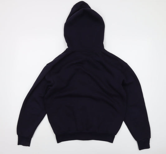 Slazenger Mens Blue Polyester Full Zip Hoodie Size XS