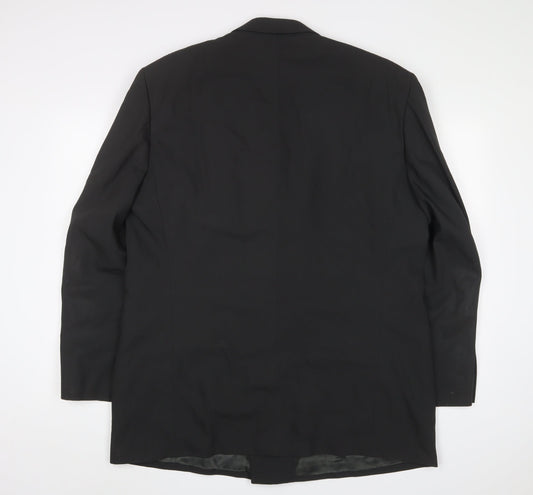Marks and Spencer Mens Grey Wool Jacket Suit Jacket Size 46 Regular