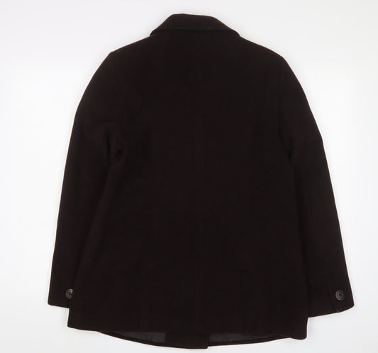 Outerlayer Womens Brown Jacket Size 14 Button