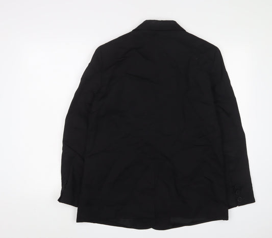 & Other Stories Womens Black Jacket Blazer Size 12 Button