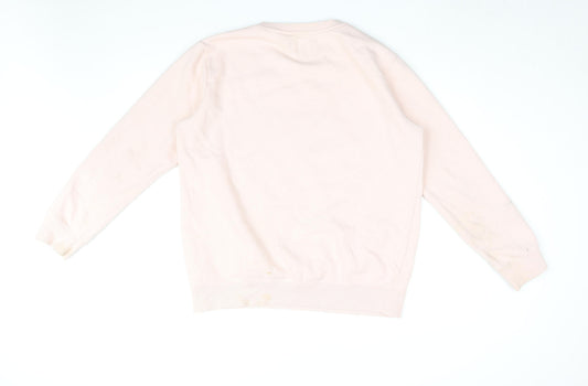 Farrell Womens Pink Cotton Pullover Sweatshirt Size XL Pullover - Farrell London