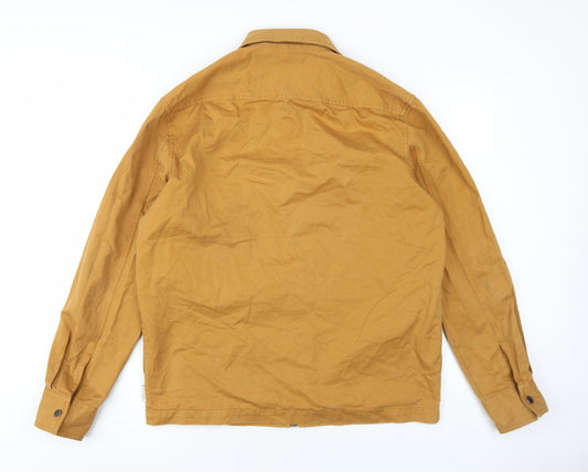Nordman Mens Orange Jacket Size M Zip