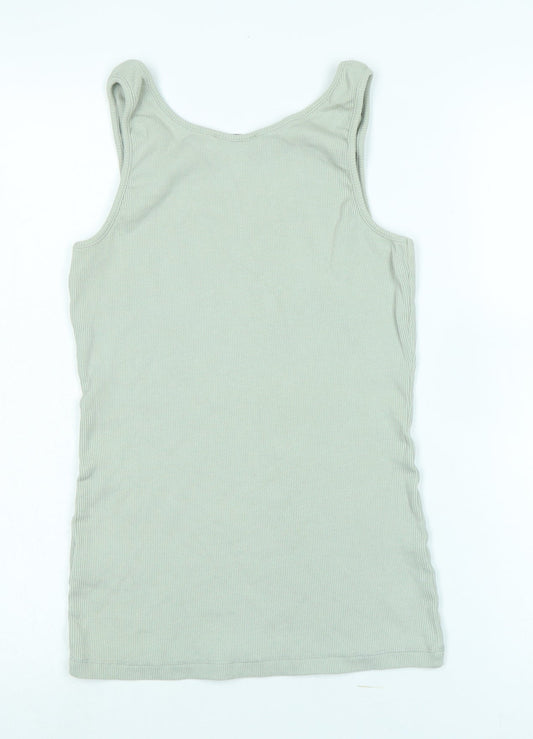 Mint Velvet Women's Green Tank Top S for Yoga & Training